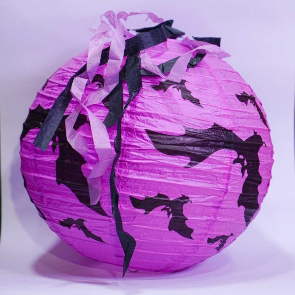 Halloween Paper Lantern Pumpkin Bat Hanging Halloween Decor